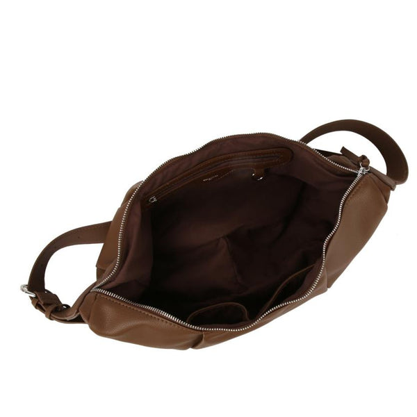 Handbag Republic Ecostitch Oversized Slouchy Sling Black