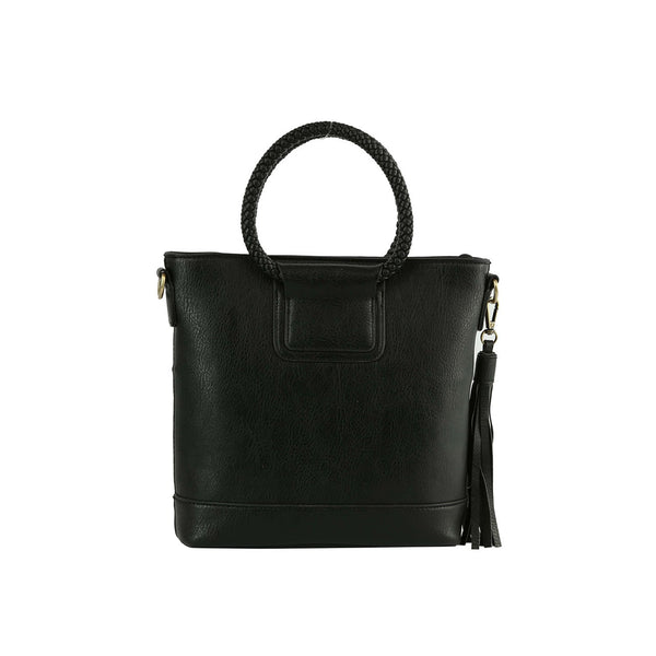 handbag republic Braided top handle tote Coral