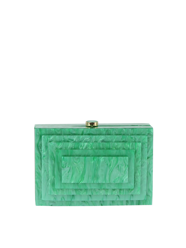 Handbag Republic Calin Acrylic Clutch Beige