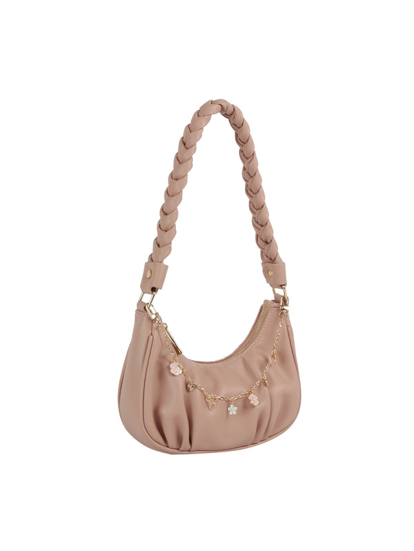 Handbag Republic Calin Charm Shoulder Bag Black