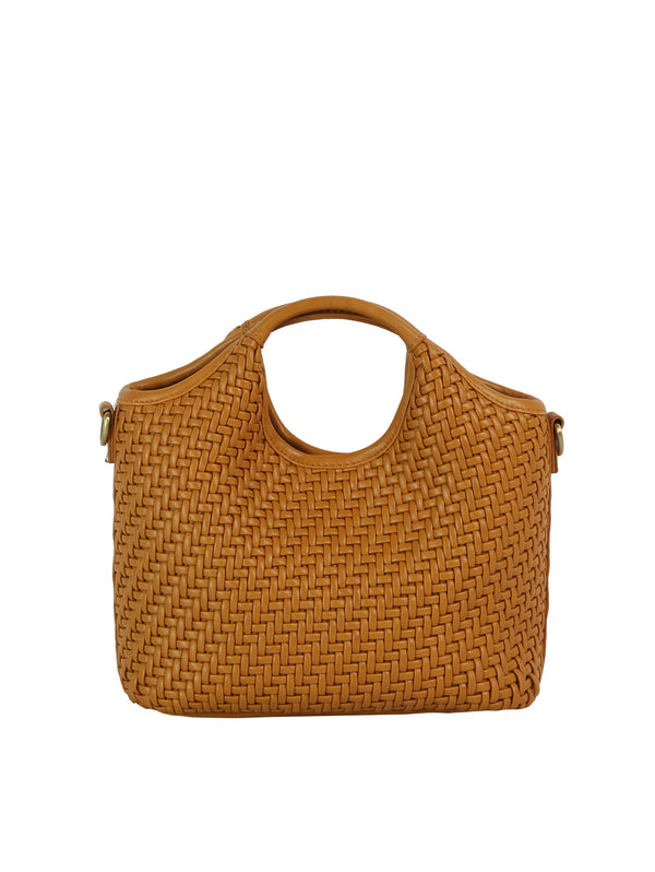 Handbag Republic Ecostitch Woven Tote Black