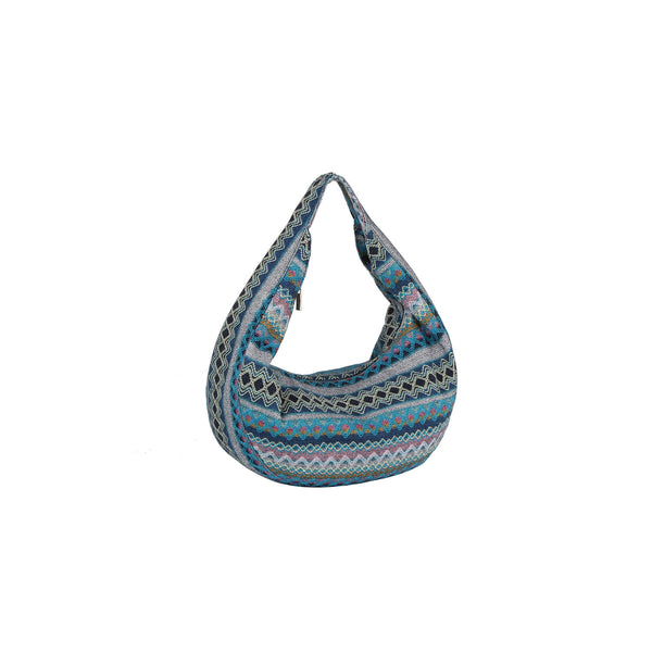 Handbag Republic Ethnic Patterned Hobo Multi-Color