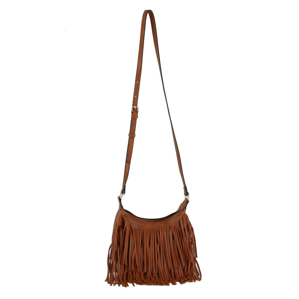 handbag republic Fringed Crossbody Brown