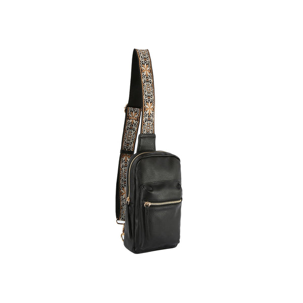 handbag republic Guitar strap sling Black