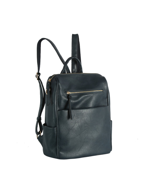 handbag republic Metro Muse Unisex Backpack Black