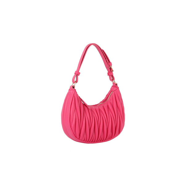 Handbag Republic Quilt Embossed Shoulder Bag Black