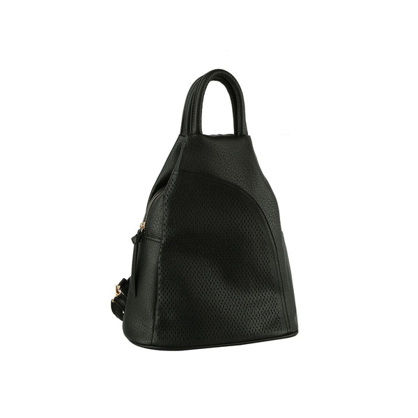 handbag republic Laser cut convertible one and double strap backpack Stone