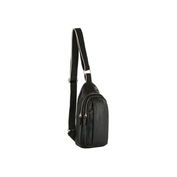 Handbag Republic Metro Muse Multi Pocket Sling Black