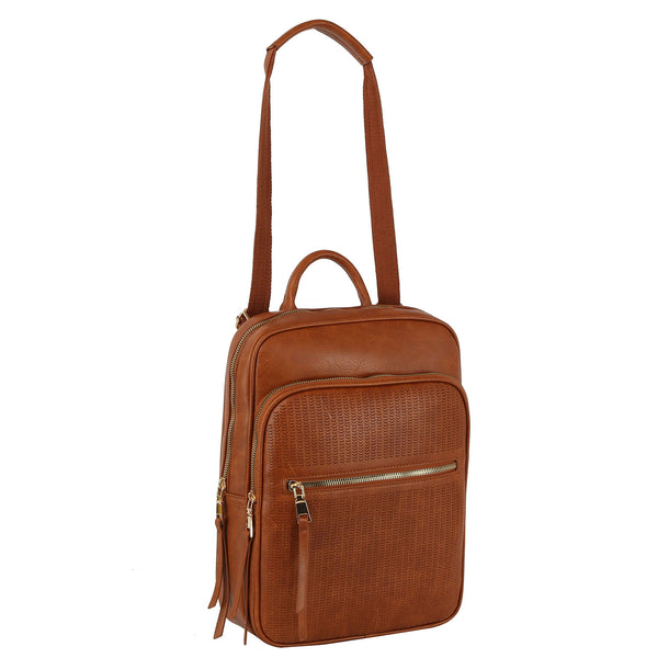 Handbag Republic Metro Muse Unisex Convertible Backpack Grey