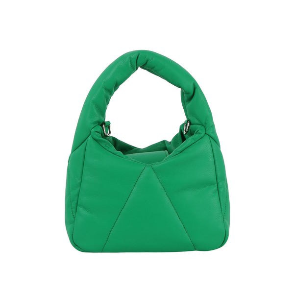 Handbag Republic Mini Puffy Satchel Shoulder Bag Kelly Green
