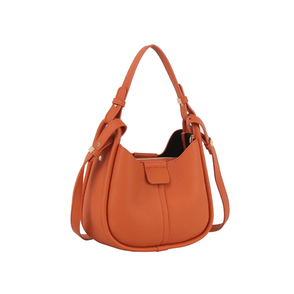 Handbag Republic Multi Compartment Shoulder Crossbody Black