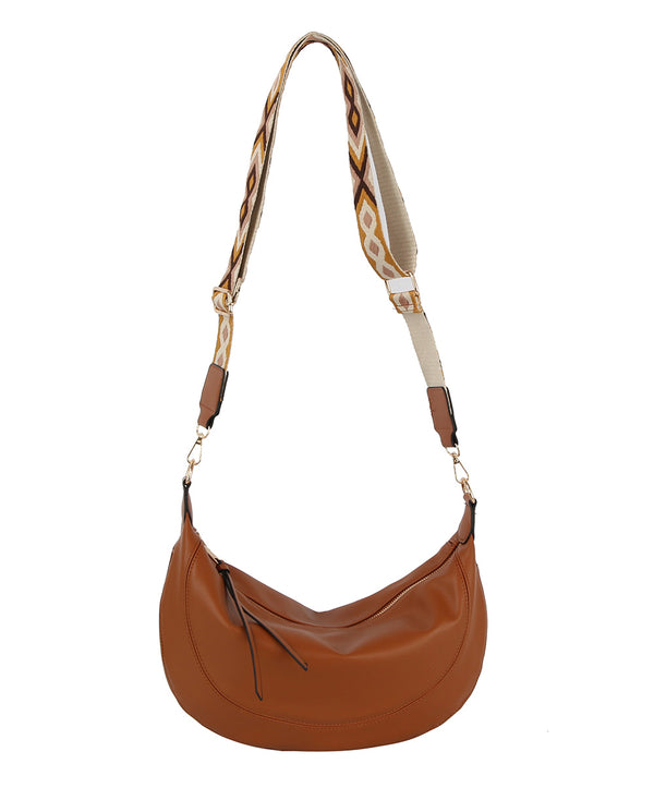 Handbag Republic Oversized Half Moon Slouchy Guitar Strap Shoulder Forest Green