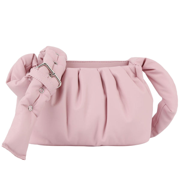handbag republic Puffy ruched spring crossbody bag Light Blush handbag republic Puffy ruched spring crossbody bag Light Blush
