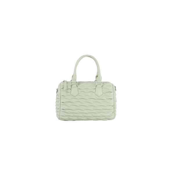 Handbag Republic Quilted And Textured Boston Bag Mint