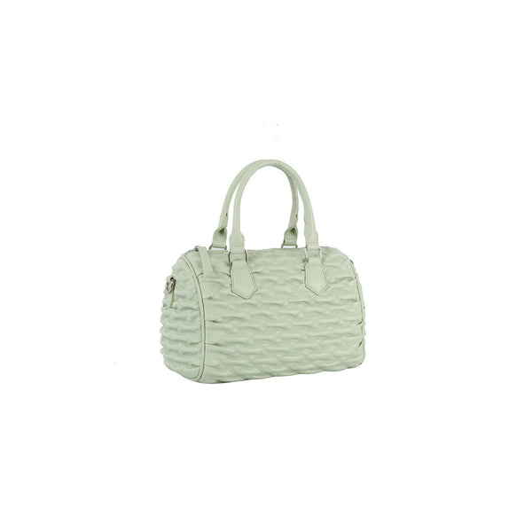 handbag republic Quilted and textured boston bag Mint