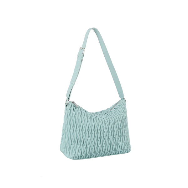 handbag republic Quilted hobo shoulder bag Sky Blue