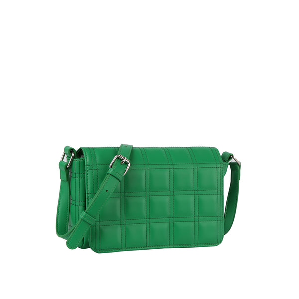 Handbag Republic Rectangle Quilted Crossbody Emerald