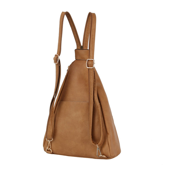 Handbag Republic Women 2 Way Strap Convertible Sling Light Stone