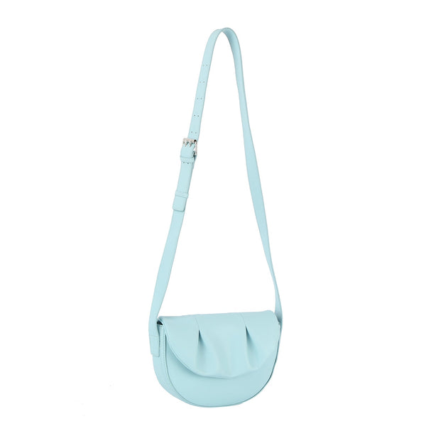 handbag republic Women Front Flap Saddle Crossbody Sky Blue