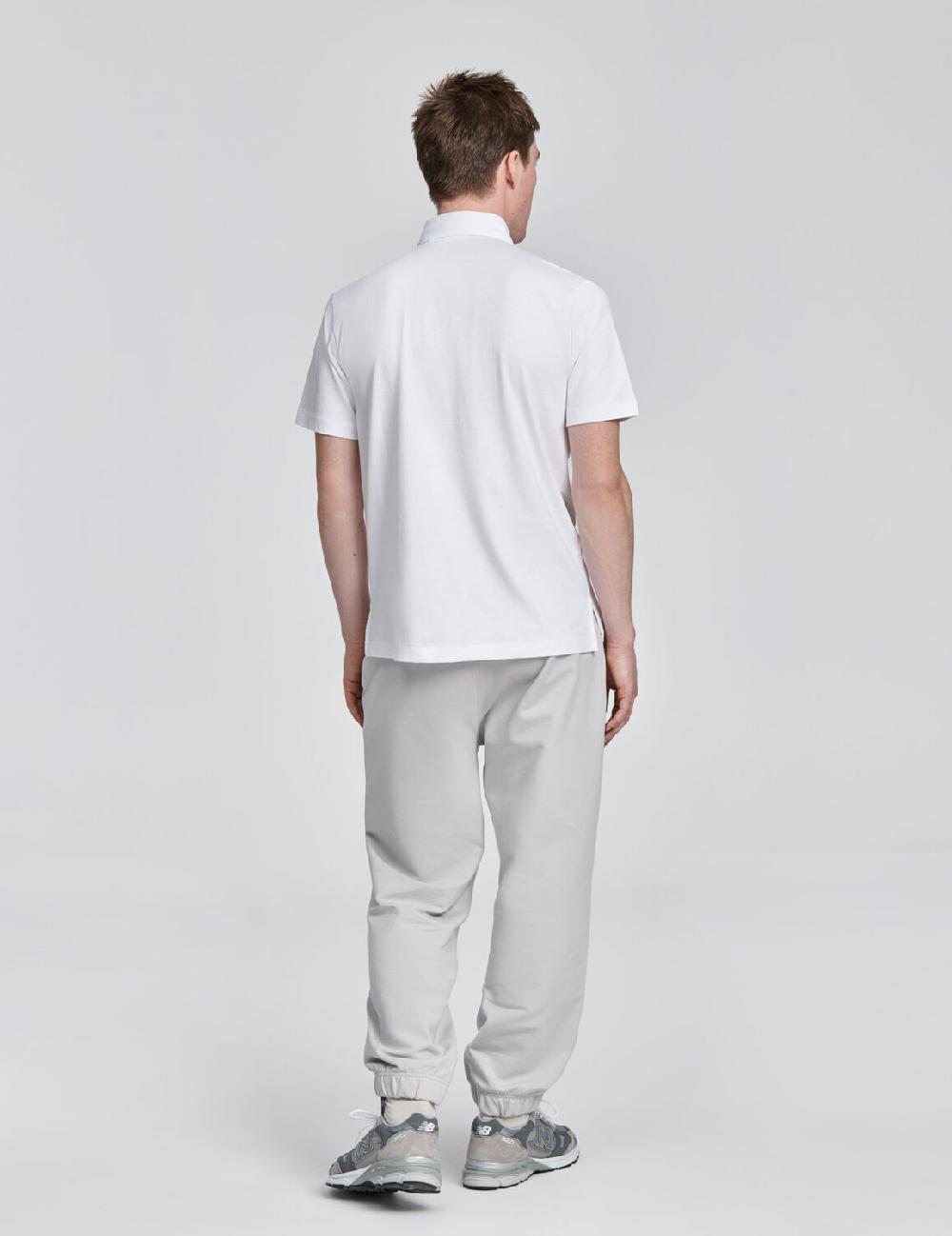 Handvaerk Jersey Spread Collar Polo