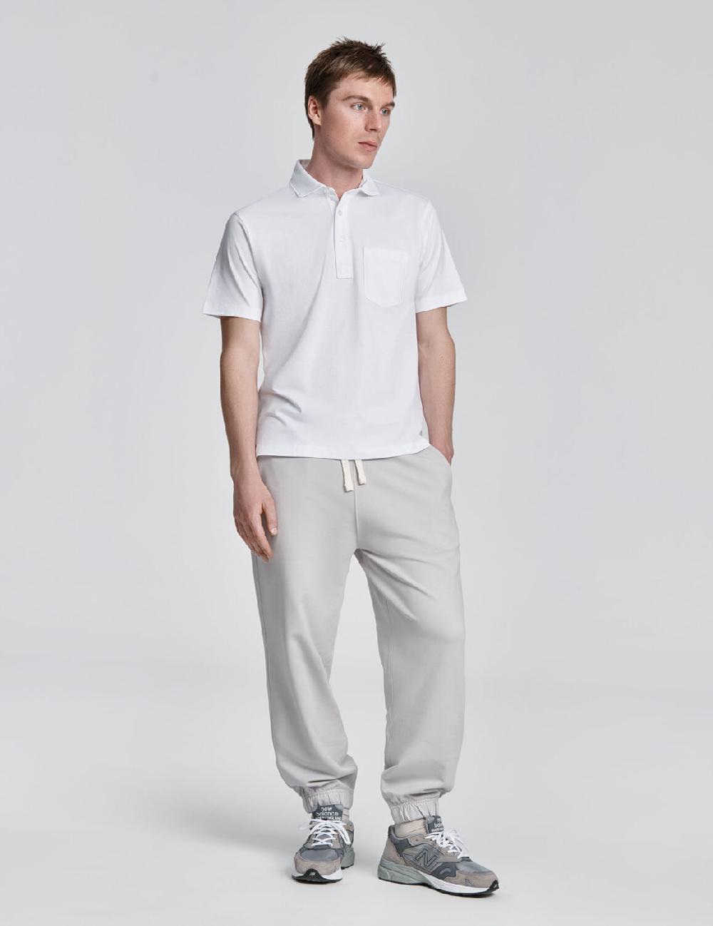 handvaerk Jersey Spread Collar Polo