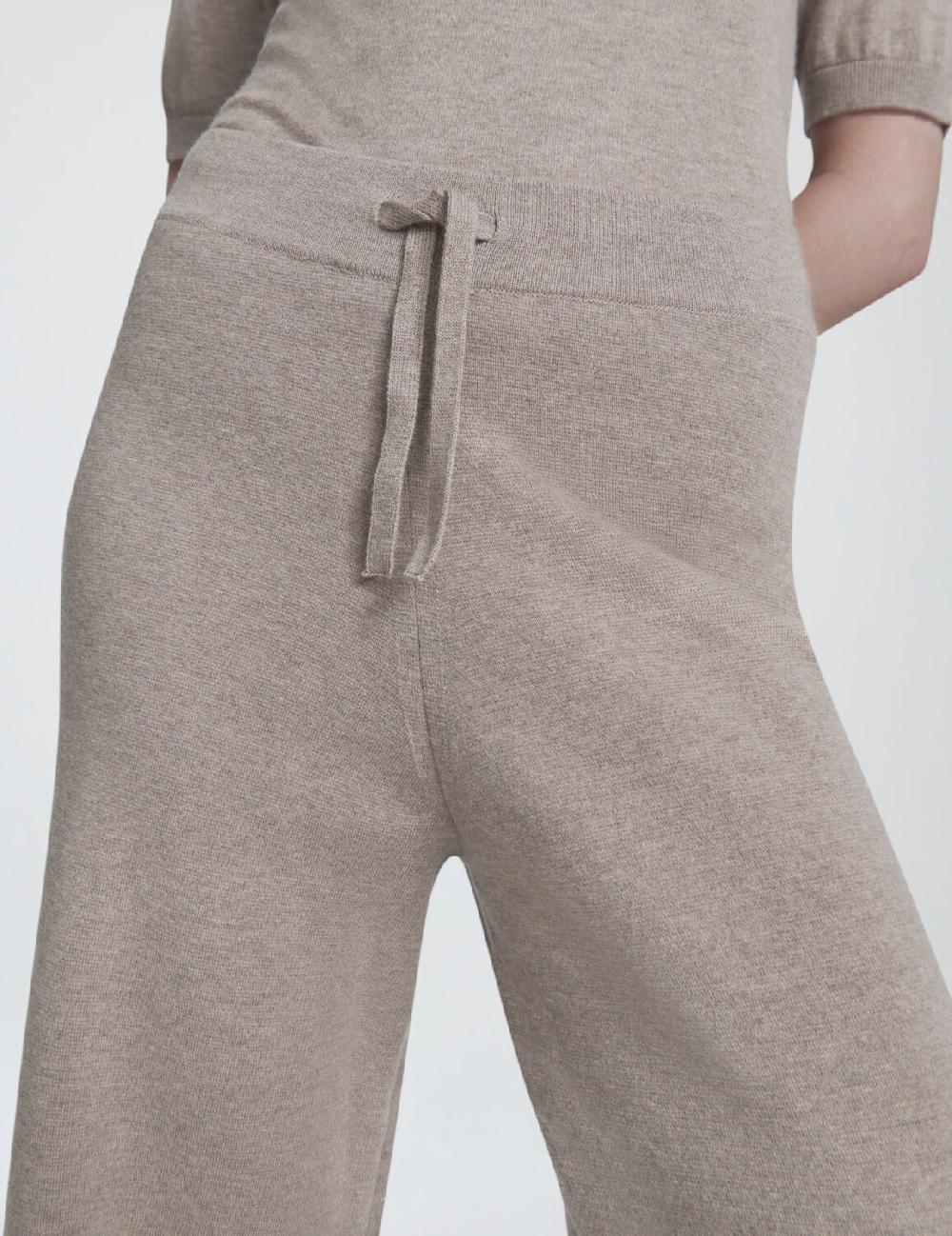 handvaerk Merino Wool Wide Leg Pants