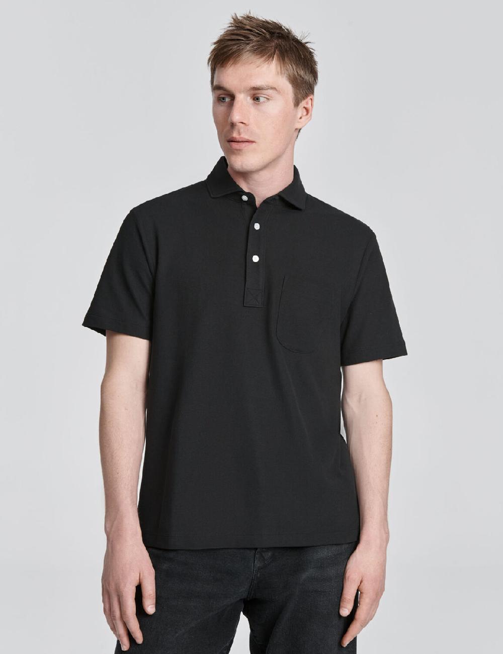 handvaerk Pique Spread Collar Polo