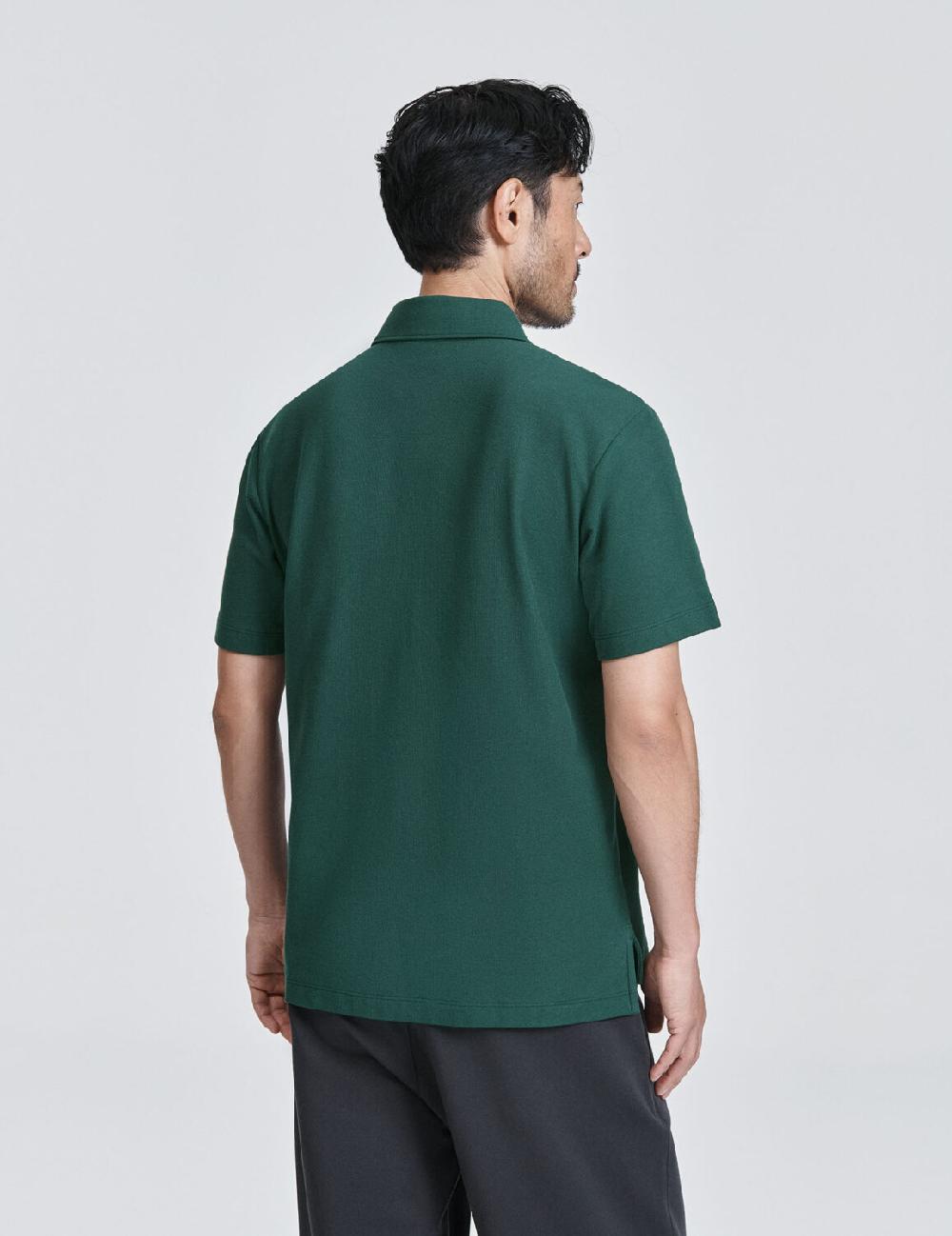 Handvaerk Pique Spread Collar Polo