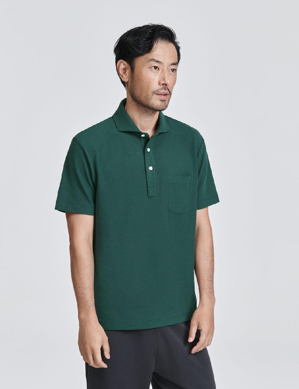 handvaerk Pique Spread Collar Polo