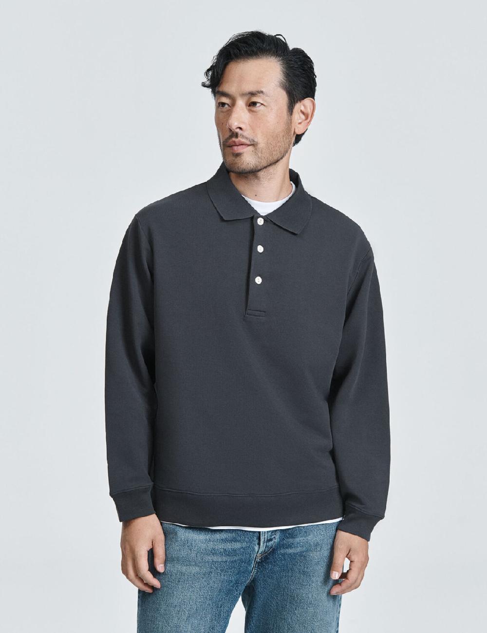 handvaerk Relaxed Polo Sweatshirt