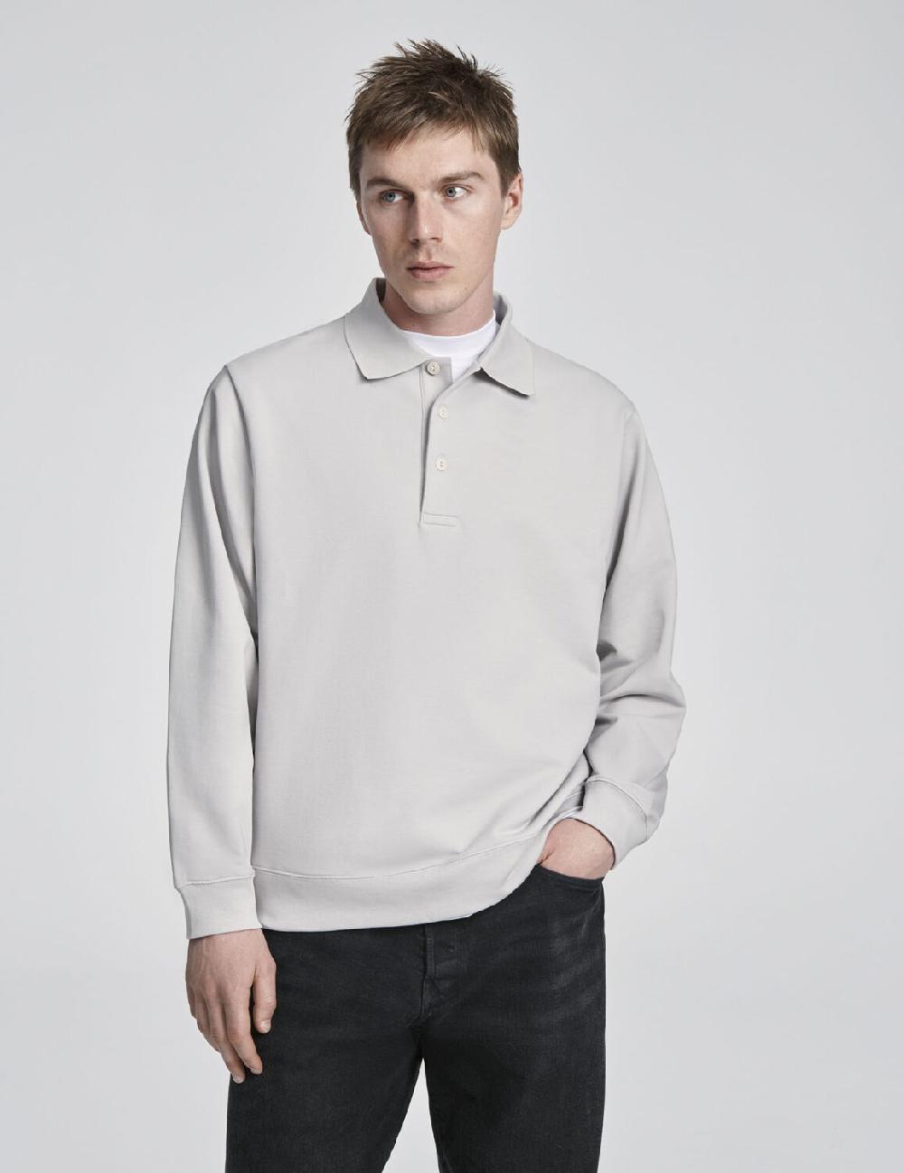 handvaerk Relaxed Polo Sweatshirt