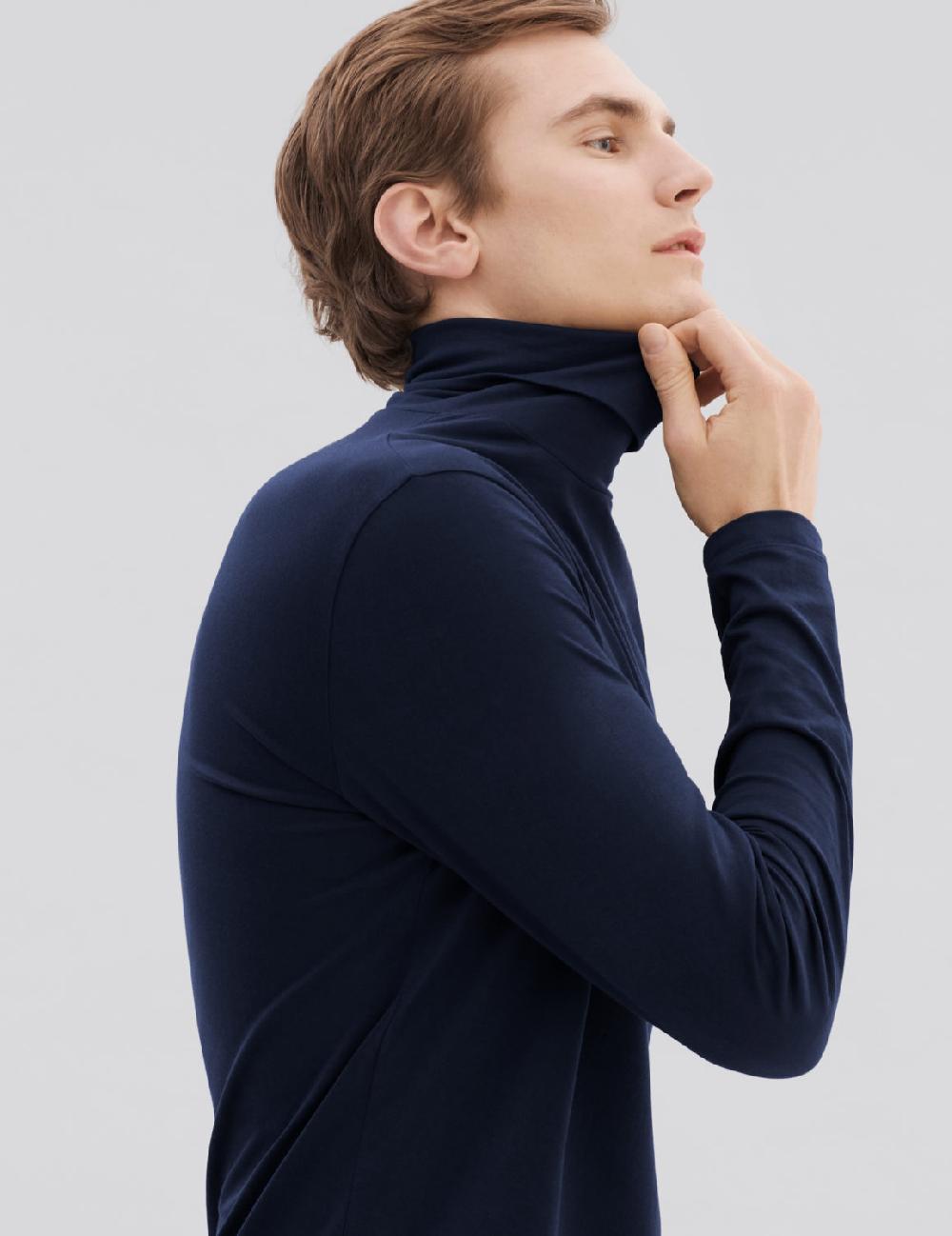Handvaerk Rollneck T Shirt