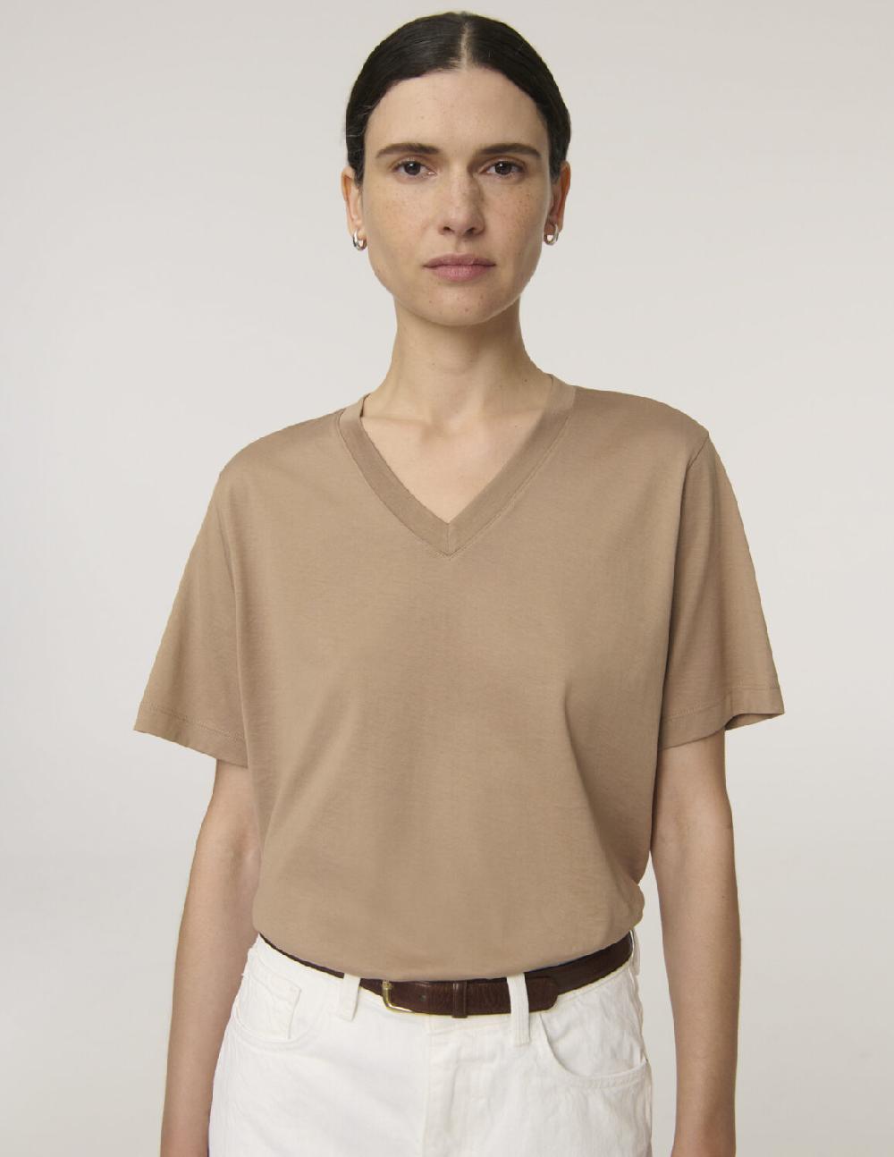 handvaerk V Neck T‑Shirt