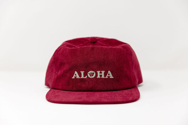 Hang Loose Aloha Cord Cap - Smoked Brick