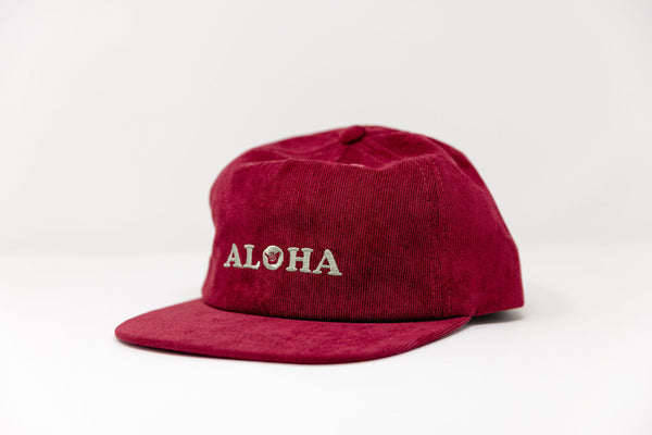 Hang Loose Aloha Cord Cap - Smoked Brick