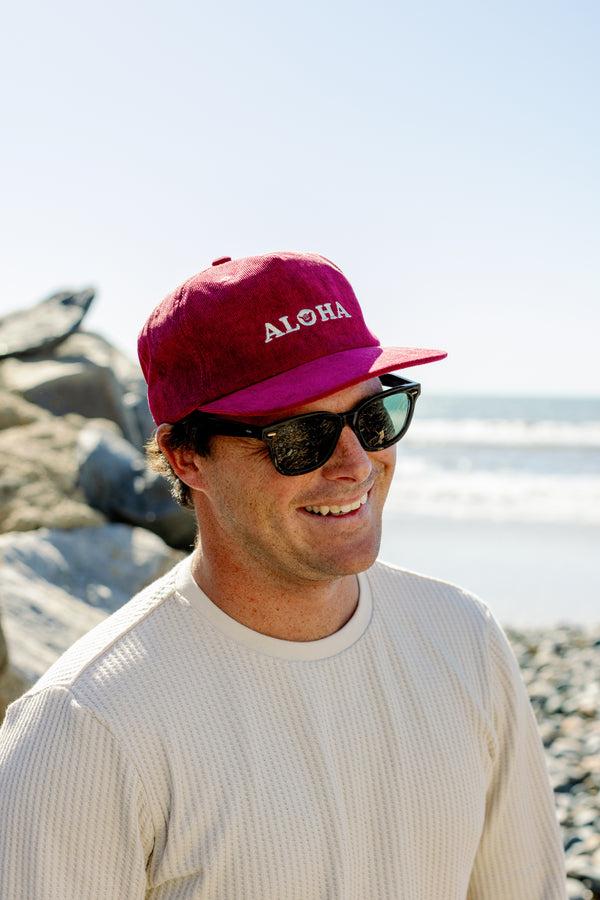 hang loose Aloha Cord Cap - Smoked Brick