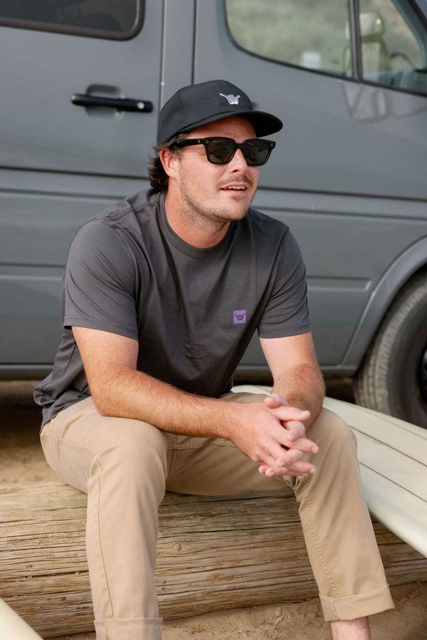 Hang Loose Back Organic PIMA Tee
