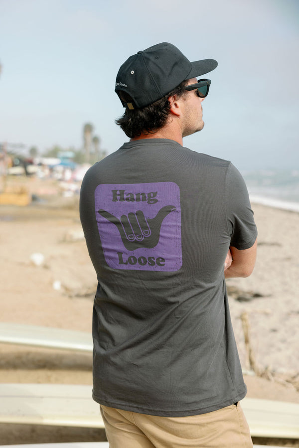 hang loose Back Organic PIMA Tee