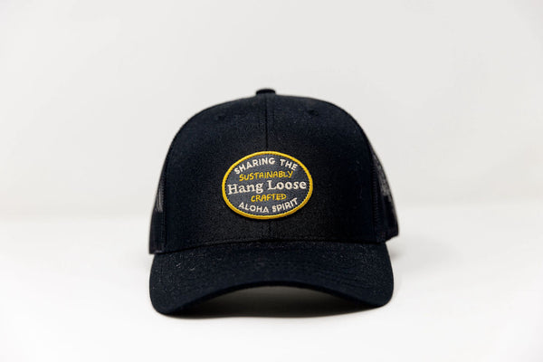 Hang Loose Crafted Cap - Black