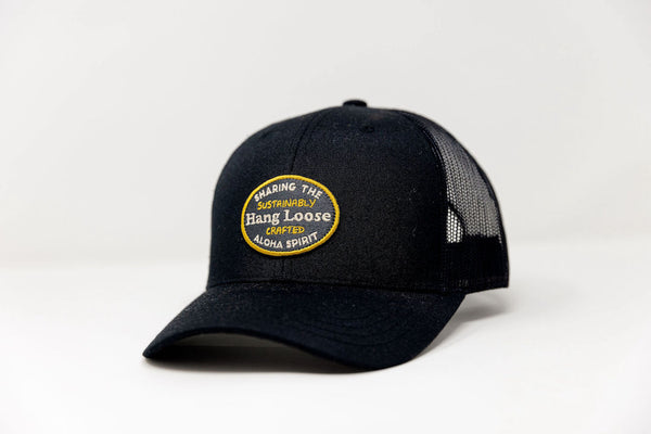 Hang Loose Crafted Cap - Black