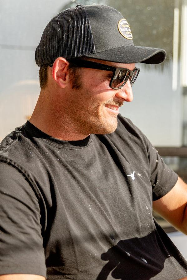 hang loose Crafted Cap - Black