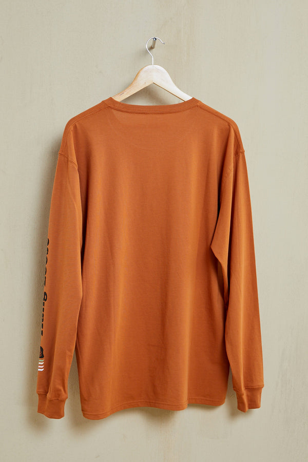 Hang Loose Eighty Two Long Sleeve Organic PIMA Tee