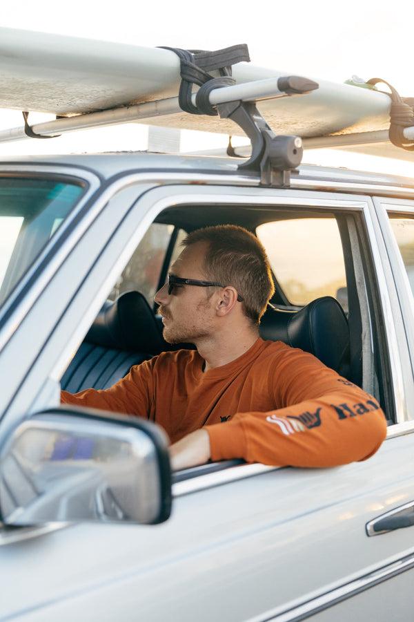 hang loose Eighty Two Long Sleeve Organic PIMA Tee