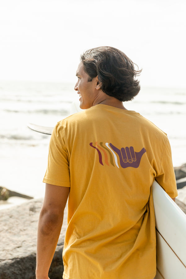 hang loose Eighty Two Organic PIMA Tee