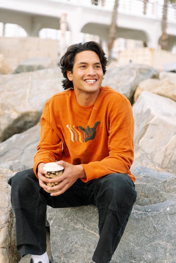 hang loose Eighty Two PIMA Cotton Crew