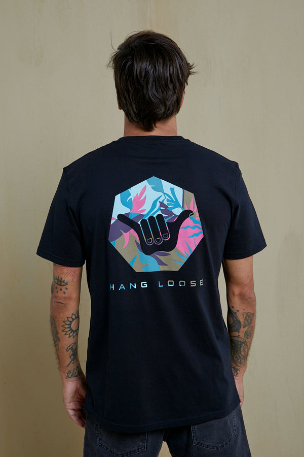 Hang Loose Floral Organic PIMA Tee