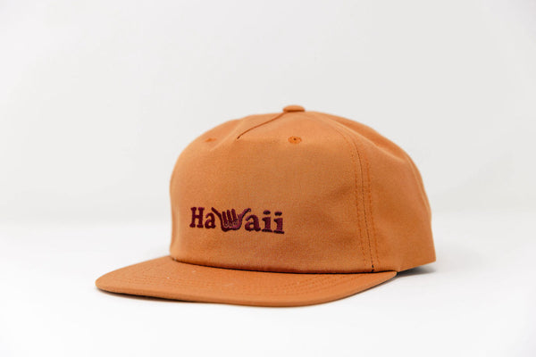 Hang Loose Hawaii Poly Cap - Tangerine