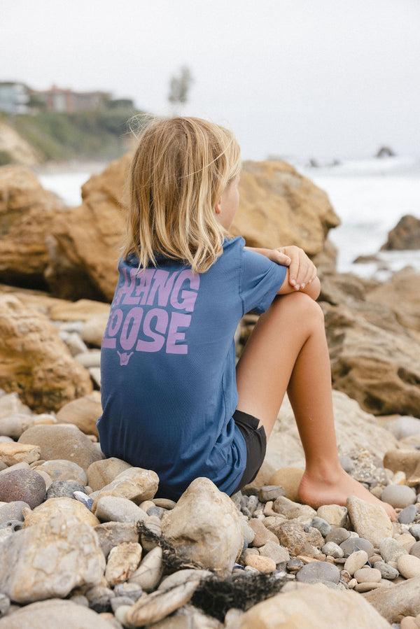 hang loose Loco Kids PIMA Tee