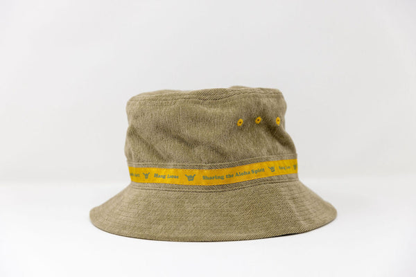 Hang Loose P Loose Cord Hat - Dry Green