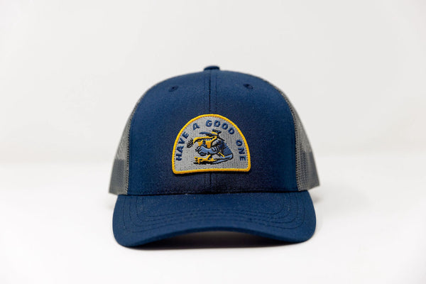 Hang Loose Pelikan Cap - Slate Blue / Grey